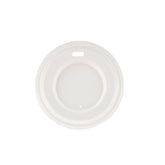 Bio - Degradable Lids for Paper Cups 1000 Pieces - hotpackwebstore.com - Bio - Degradable Products
